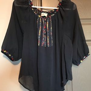 Hollister Navy Shirt